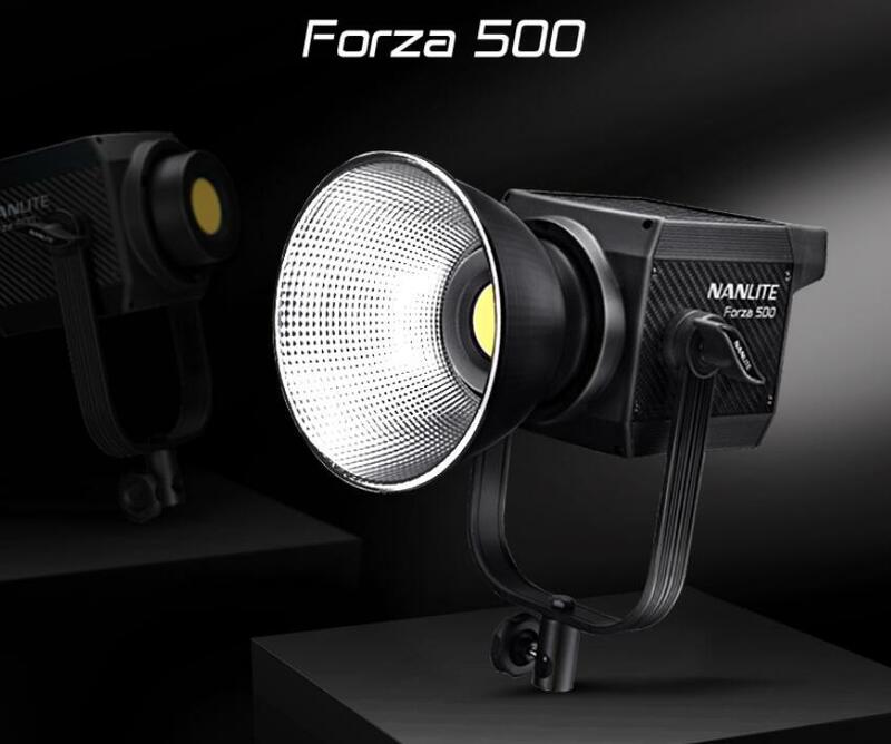 NANLITE ナンライト Forza 500 5600K モノライト 高出力LEDライト コンパクト プロの撮影現場に