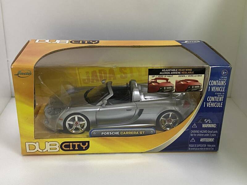 ★ＤＵＢCITY JadaToys ポルシェ PORSCHE CARRERA GT 1/24 ミニカー