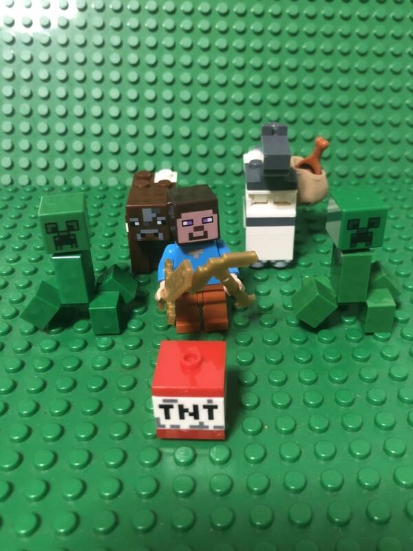 レゴ ミニフィグ マイクラ　セット　クリーパー　TNT 馬　LEGO REGO