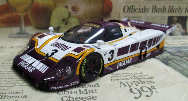 ★激レア絶版*EXOTO*1/18*1988 Jaguar XJ-R9 LM #3 Castrol 1988 Le Mans 24h≠BBR