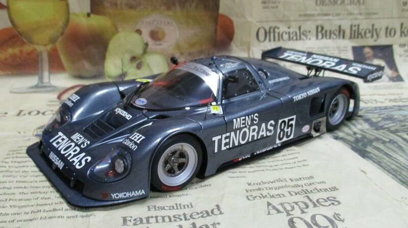 ★激レア絶版*EXOTO*1/18*1990 Nissan R89C #85 TENORAS 1990 Le Mans 24h*日産