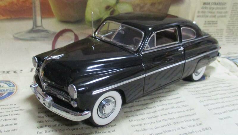★レア絶版★ダンバリーミント*1/24*1949 Ford Mercury Club Coupe ブラック