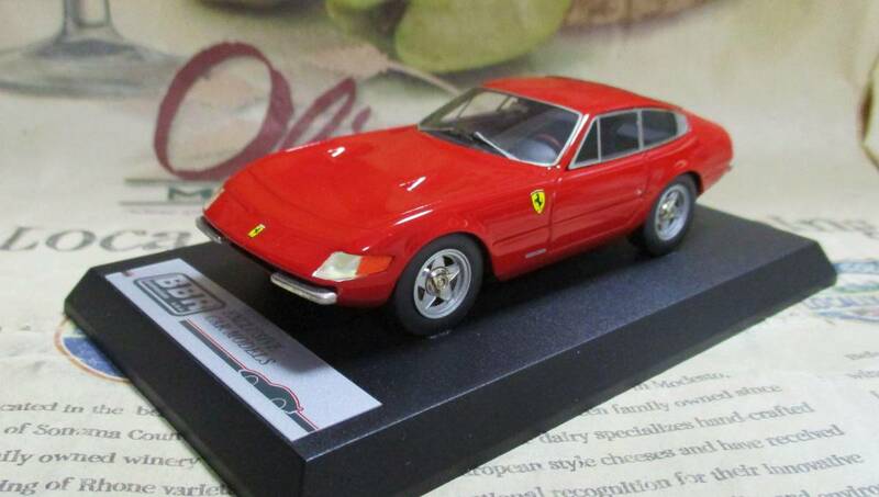 ★激レア絶版*BBR*1/43*Ferrari 365 GTB4 Daytona Street 1971 レッド*フェラーリ≠MR