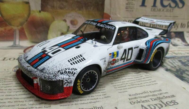★激レア絶版★EXOTO*1/18*Porsche 935 #40 Martini Racing - Finish Line 1976 Le Mans 24h*ポルシェ
