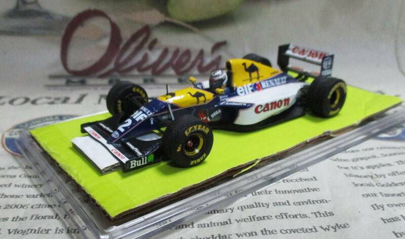 ★レア*Tameo完成品*1/43*1993 Williams FW15C #2 Camel 1993 European GP*Alain Prost≠BBR