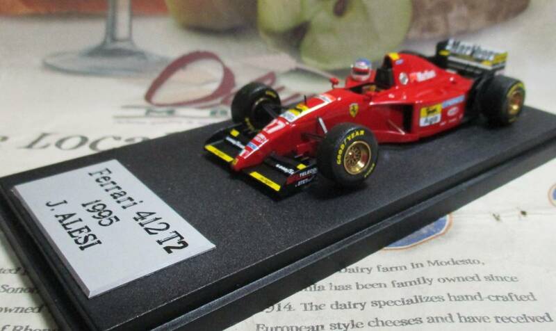 ★絶版★Tameo完成品*1/43*Ferrari 412 T2 #27 1995 Canadian GP*Jean Alesi*フェラーリ≠BBR