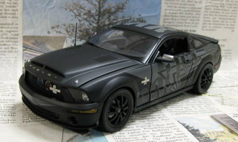 ★絶版*フランクリンミント*1/24*2008 Shelby Mustang 500KR Police Cruiser
