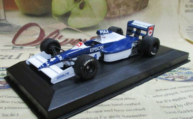★レア絶版*Tameo完成品*1/43*Tyrrell 019 #4 1990 Monaco GP*Jean Alesi≠BBR