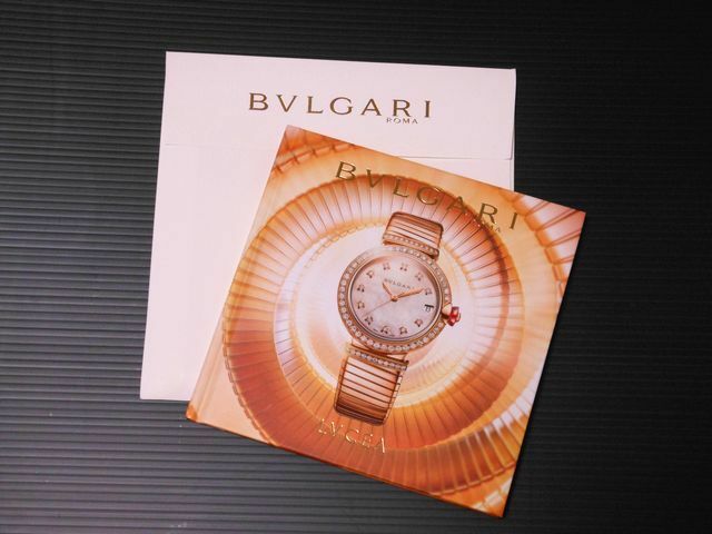 ■ブルガリ/BVLGARI LVCEA【非売品】ウォッチカタログ■