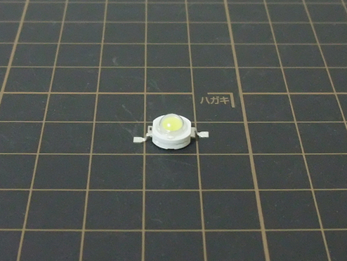LEDエミッタ型白色10個セット（1W、高輝度、新品） 