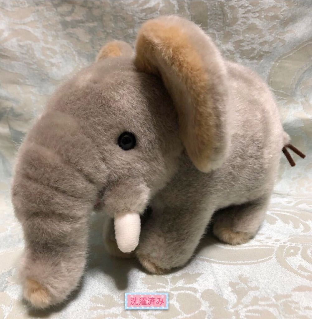 CUTE サファリコレクション ゾウ ぬいぐるみ キュート ぞう 象 ZOO SAFARI ※洗濯済み ◆尻尾難あり