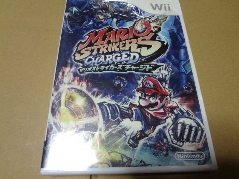 マリオストライカーズチャージド Wii 未使用