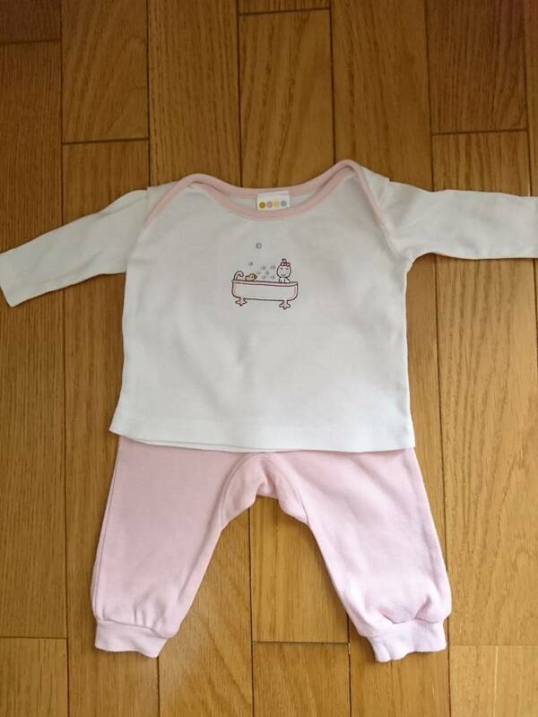 ジンボリー GYMBOREE ♪ Tシャツ・パンツ上下セット 0-3MOS 50～60㎝ 