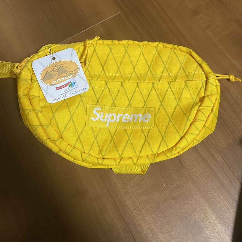 新品 国内正規 SUPREME シュプリーム 18AW Waist Bag ウエストバッグ 黄色 イエロー