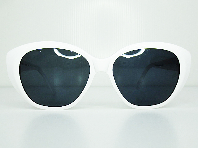 ∞【デッドストック】MARIELLA BURANI マリエラブラーニ サングラス 5102 セルフレーム フルリム ホワイト イタリア製 □H8