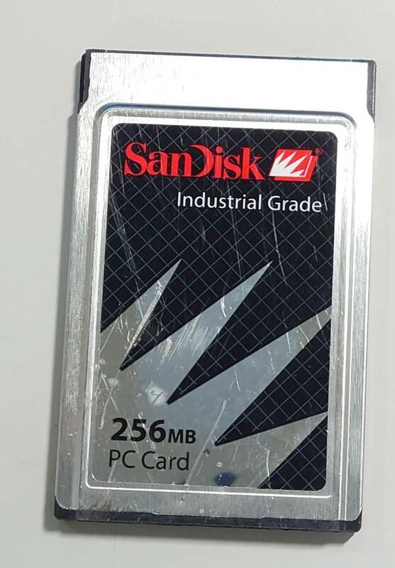 KN736 SanDisk Industrial Grade 256MB PC Card