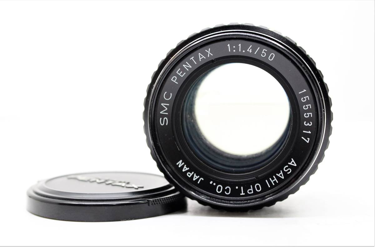 ★良品★PENTAX ペンタックス SMC PENTAX 50mm F1.4 大口径単焦点レンズ！ OK3076