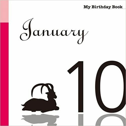 1月10日 My Birthday Book【同梱：切手で８０円引き】※ごぼう茶サンプル付き