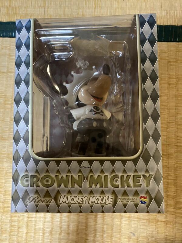 新品未開封　Crown Mickey クラウン ミッキー メディコムトイ　VCD ロエン　ROEN