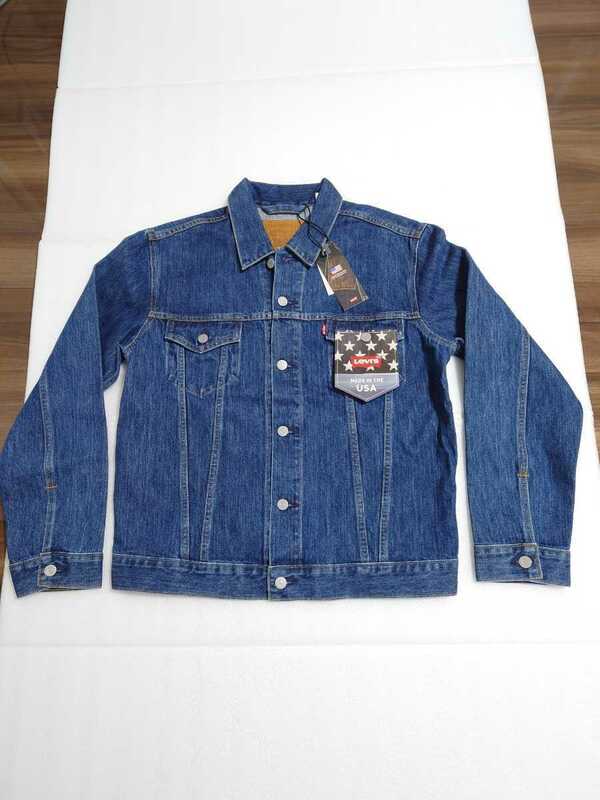 新品！　USA製　リーバイス　Levi's　トラッカー　M　L　ジャケット　Gジャン　ジージャン　197900002　アメリカ製　デニムジャケット