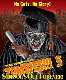 ★即決 ゾンビーズ!!! 5 スクールズ アウト フォーエバー Zombies!!! 5 School’s Out Forever 新品未開封 和訳付 ボードゲーム 海外