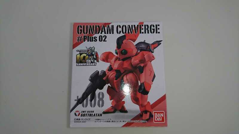 新品未開封 GUNDAM CONVERGE ♯Plus02 ガンダムコンバージ ゴトラタン 箱に痛みあり