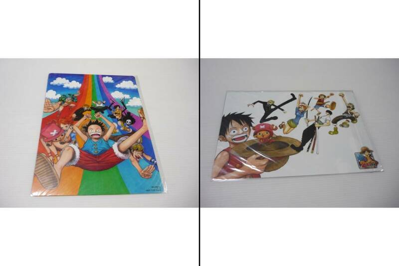 【送料無料】下敷き 麦わらの一味 スペシャル B5下敷き 「ワンピース」 明星2011年4月号付録 / ONE PIECE