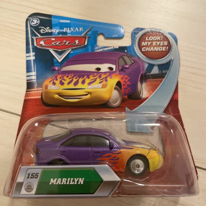 マテル カーズ MARILYN MATTEL CARS ミニカー キャラクターカー マリリン look my eyes 目が動く