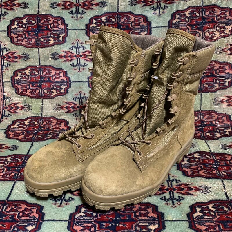 米軍 実物 放出品 新品 未使用 USMC BATES COMBAT TACTICAL BOOTS SIZE 8W 26.0cm つま先金属入り