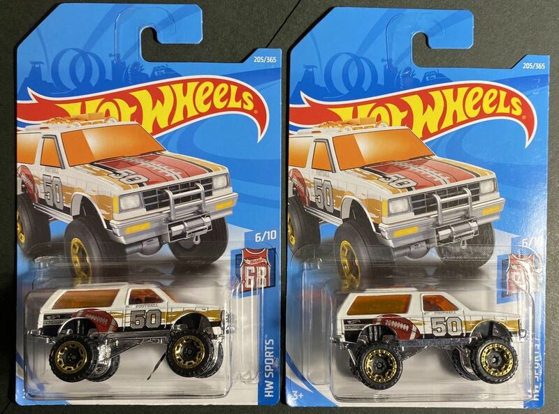 HW未使開封品 2台セット CHEVY BLAZER 4×4 シェビー ブレザー ホットウィール HOT WHEELS