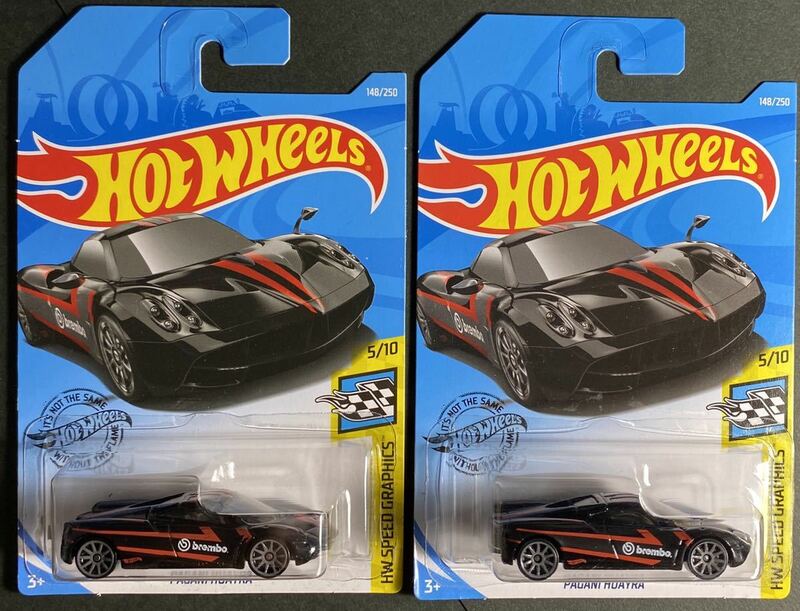 HW未使開封品 2台セット PAGANI HUAYRA パガーニ ウアイラ brembo ブレンボ ホットウィール HOT WHEELS