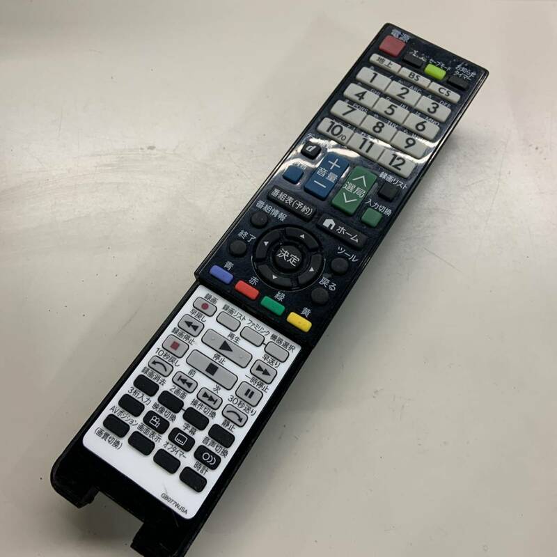 bK-8-40　赤外線発信確認OK　フリップ無し　シャープ (LC-32H9 LC-40H9 LC-32H10) AQUOS テレビ リモコン GB077WJSA　