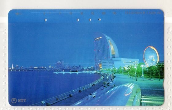 テレフォンカード・神奈川県・横浜・インターコンチネンタル横浜（使用済み）テレカ