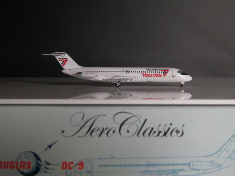 ◆Ｍｉｄｗａｙ Ａｉｒｌｉｎｅｓ [N937ML] Ｍｅｔｒｏｌｉｎｋ◆Aero Classics [1:400]◆ＤＣ－９－３０