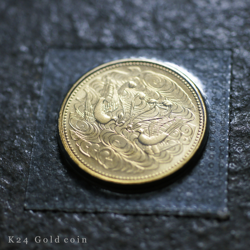 未使用 未開封 ブリスターパック入 K24 純金 20g 御在位 六十年 記念 10万円 金貨 昭和 61年 1987年 日本国 拾万円 60年 ゴールド コイン