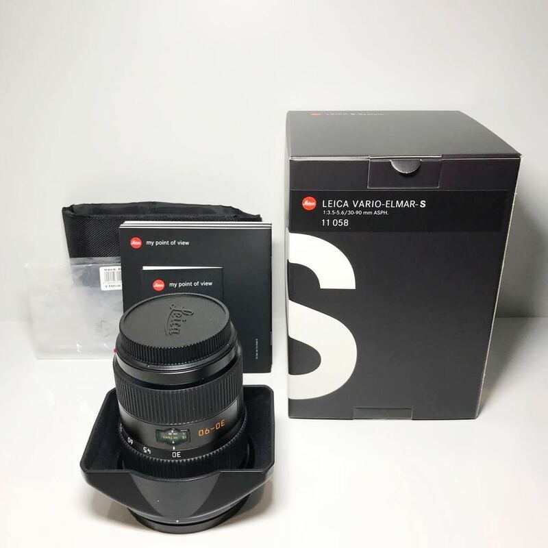 LEICA 11058 VARIO-ELMAR-S 1:3.5-5.6 30-90mm ASPH. ライカ カメラレンズ Sシリーズ バリオ・エルマー ズームレンズ ワンオーナー