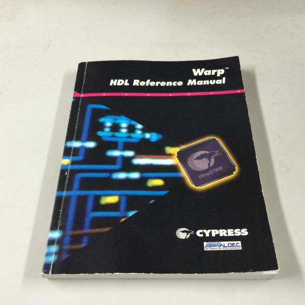 中古品 CYPRESS Warp HDL Reference Manual 現状品