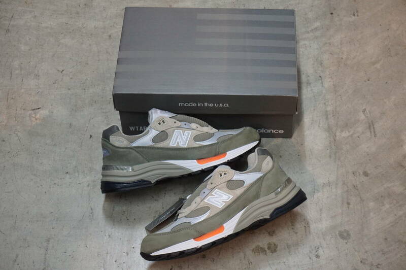 WTAPS × NEW BALANCE M992WT★新品/未使用 ダブルタップス ニューバランス コラボ M992 スニーカー US10 28cm デッドストック USA製