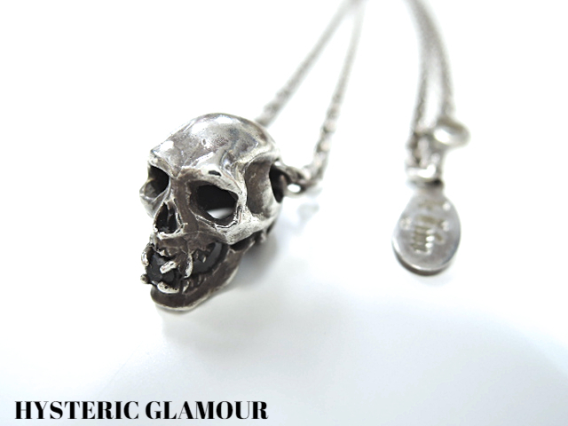 【HYSTERIC ｘ Le Tabou ヒステリック ｘ ル タブー SKULL スカルネックレス HYSTERIC GLAMOUR ヒステリックグラマー シルバー Silver925】