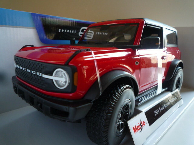 マイスト1/18◆2021 フォード ブロンコ ワイルドトラック 　◆2021 Ford Bronco Wildtrak