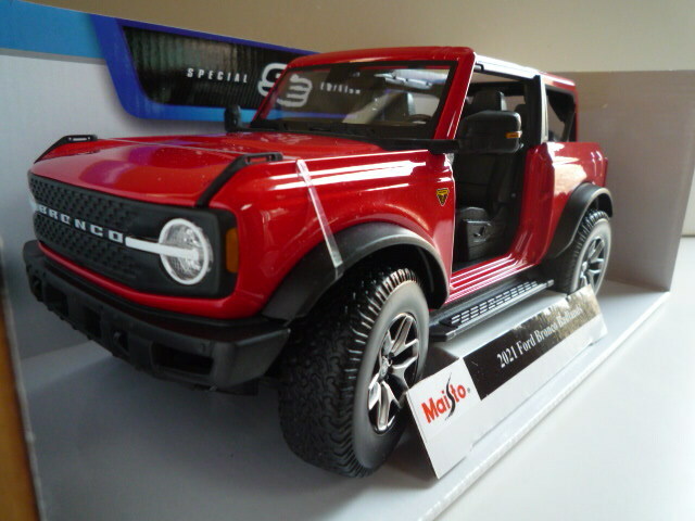 マイスト1/18◆2021 フォード ブロンコ　バッドランズ◆2021 Ford Bronco Badlands