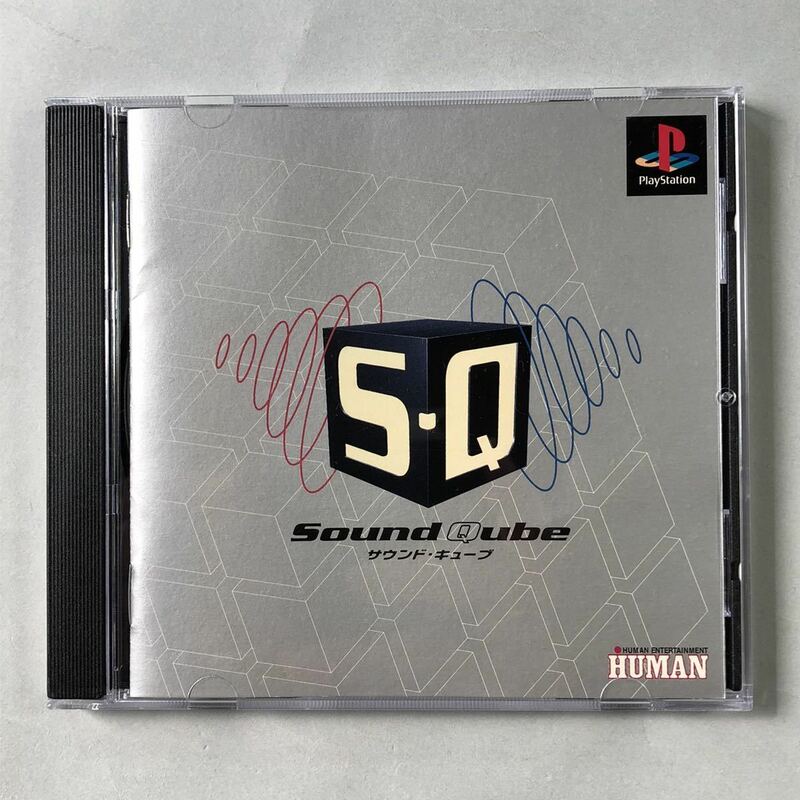 サウンド・キューブ　PSソフト　ヒューマン　SONY プレイステーション SOUND QUBE