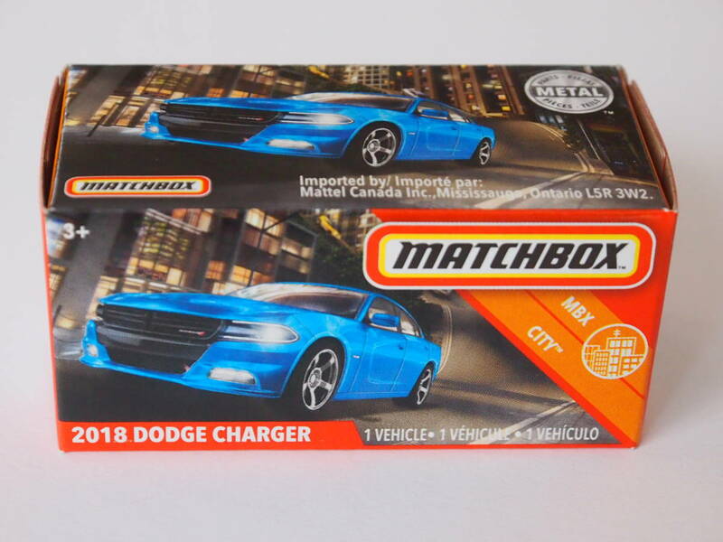 MATCHBOX MBX CITY　2018 DODGE CHARGER