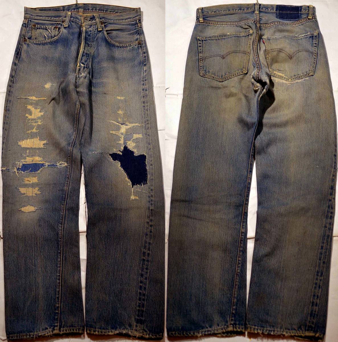 t866/LEVIS501ビッグE☆Sタイプ☆ヴィンテージ グッドサイズ