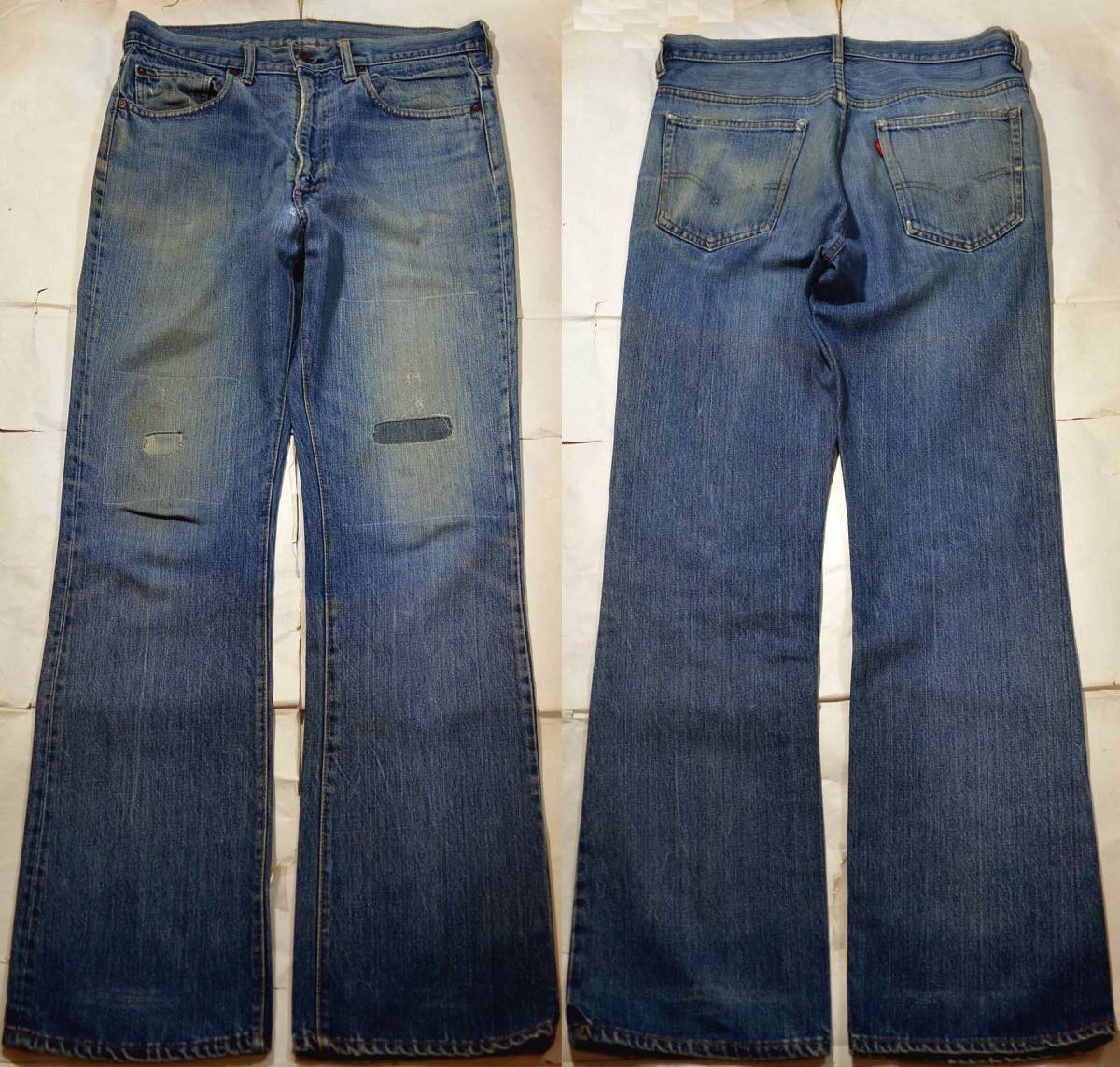 t862/LEVIS517 66前期 ヴィンテージ ゴールデンサイズ 強烈縦落ち！ 