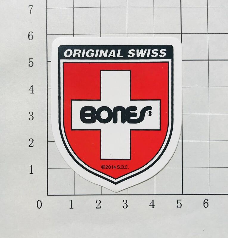 BONES SWISS BEARING ステッカー ボーンズ スイス ベアリング ステッカー