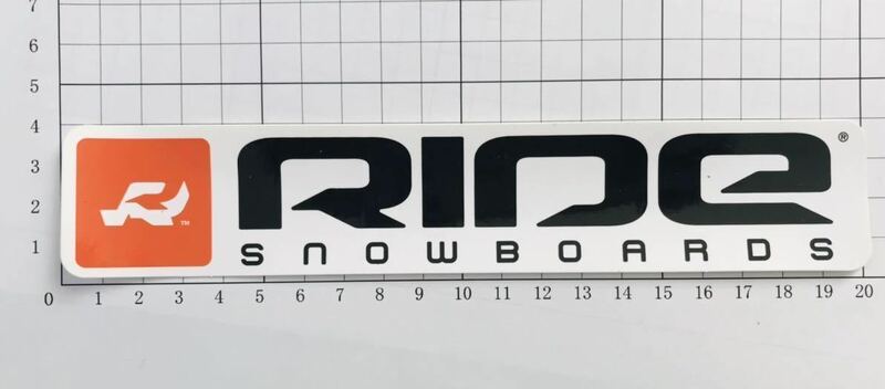 RIDE SNOWBOARDS LOGO ステッカー ライド スノーボード ロゴ ステッカー1