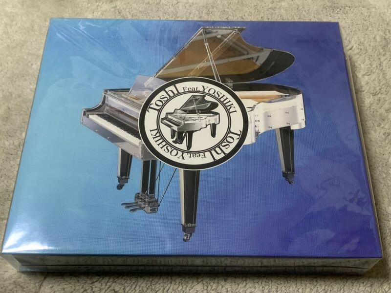 美品 Toshi Feat. YOSHIKI with MIKUNI Special DVD BOX CRYSTAL PIANO no KIMI DVD CD クリスタルピアノのキミ X JAPAN