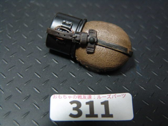 【 在：311 】1/6ドールパーツ：BBi製 WWII ドイツ軍 水筒【 長期保管・ジャンク扱い品 】