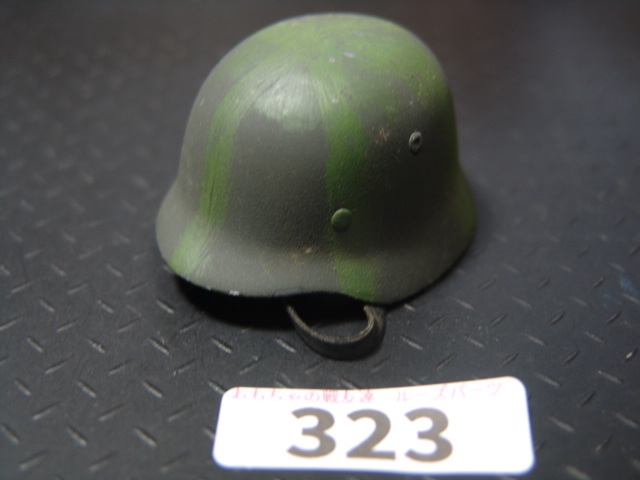 【 在：323 】1/6ドールパーツ：BBi製 WWII ドイツ軍 ヘルメット【 長期保管・ジャンク扱い品 】